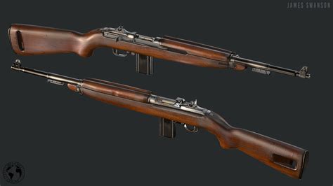 ArtStation - M1A1 Carbine