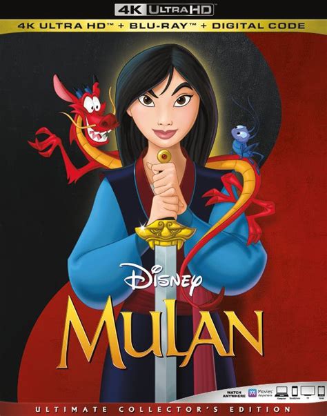 Best Buy: Mulan [Includes Digital Copy] [4K Ultra HD Blu-ray/Blu-ray ...