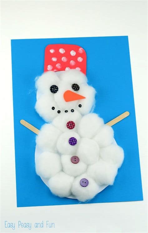 Check out these 15 Easy Snowman Crafts for Kids! They are perfect for ...