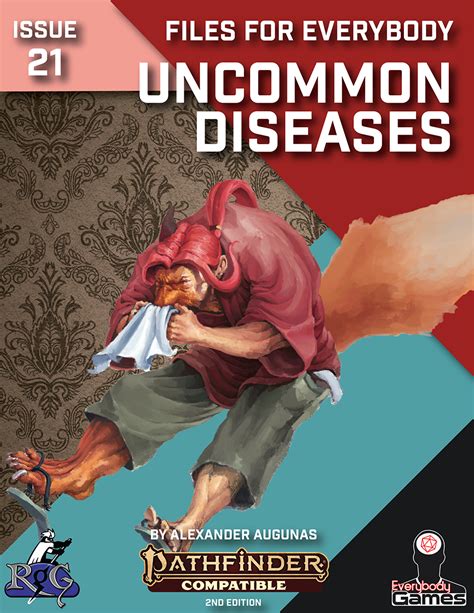 Files for Everybody: Uncommon Diseases - Rogue Genius Games | Everybody ...