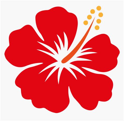 Hibiscus Vector Png - Bunga Raya Malaysia Png, Transparent Png - kindpng