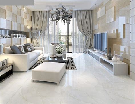 Marble floor Living Room - white marble floor living room 42... # ...