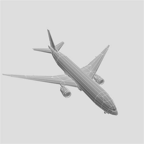 boeing 777 3d model