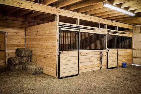 Horse Stall Building Plans