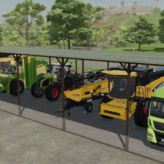 Shed Solar Panels Package v1.1 FS22 Mod | Farming Simulator 22 Mod