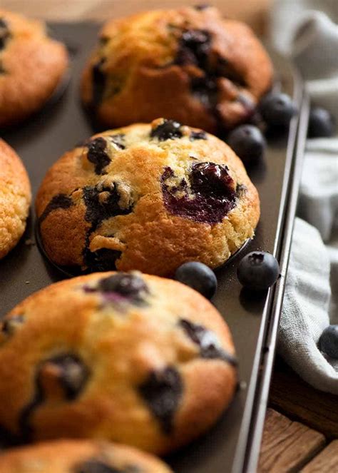 Blueberry Muffins (ultra moist!) | RecipeTin Eats