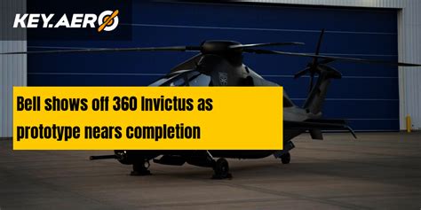 Bell shows off 360 Invictus as prototype nears completion