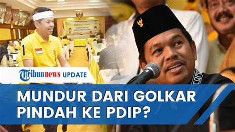 Dedi Mulyadi Mundur dari Partai Golkar, Dikabarkan Berpindah ke PDI ...