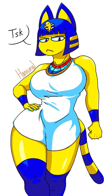 Ankha - Animal Crossing by HannimalArt on Newgrounds