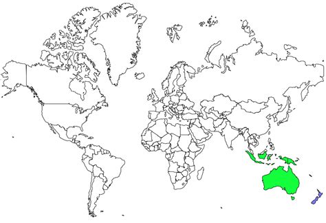 Distribution Throughout The World - The Australian Pelican