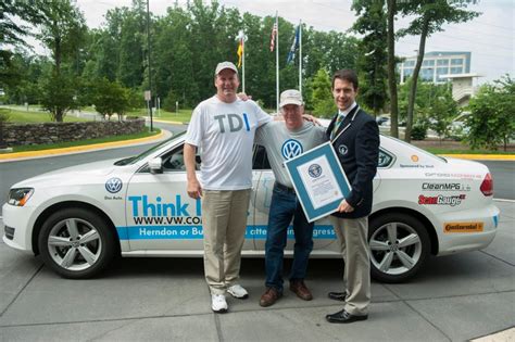 Volkswagen Passat TDI Sets World Record for Fuel Economy - Autotrader