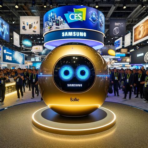 Samsung Unveils Innovative Ballie Robot with Projection Capabilities at ...