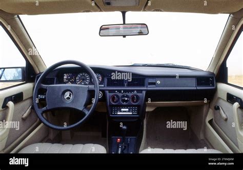 1982 Mercedes-Benz 190E interior Stock Photo - Alamy