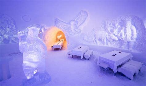 Snowman World Ice Restaurant & Ice Bar (mit Bildern) | Eishotel, Hotel ...