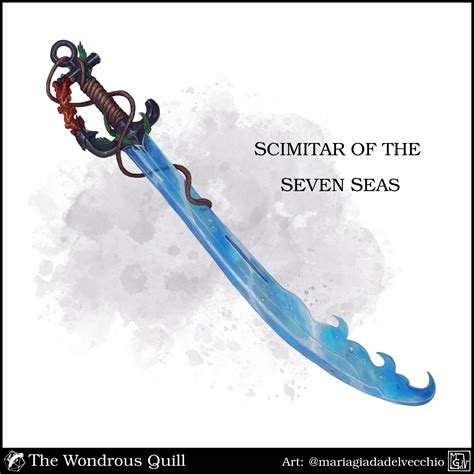 ArtStation - TBOM- Scimitar of the Seven Seas