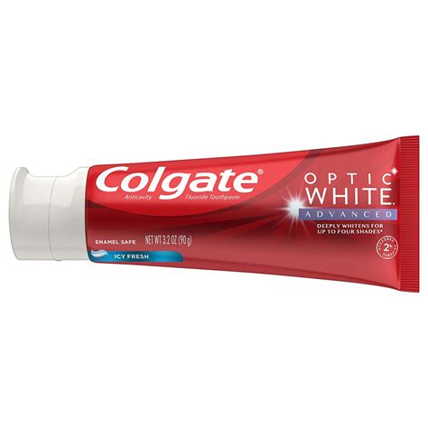 Colgate Optic White Advanced Teeth Whitening Toothpaste – Bold-Products ...