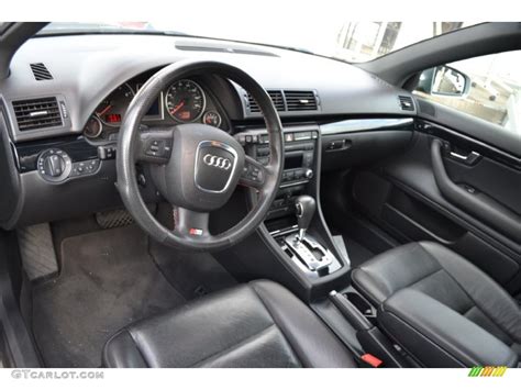 Ebony Interior 2007 Audi A4 2.0T Sedan Photo #59704455 | GTCarLot.com