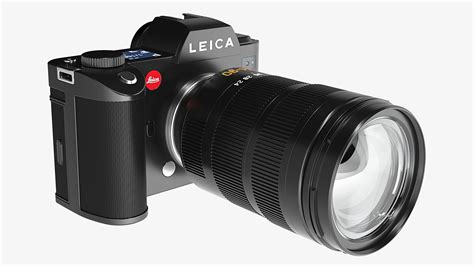 Leica SL Digital Camera with Optical Lens 3D model | CGTrader