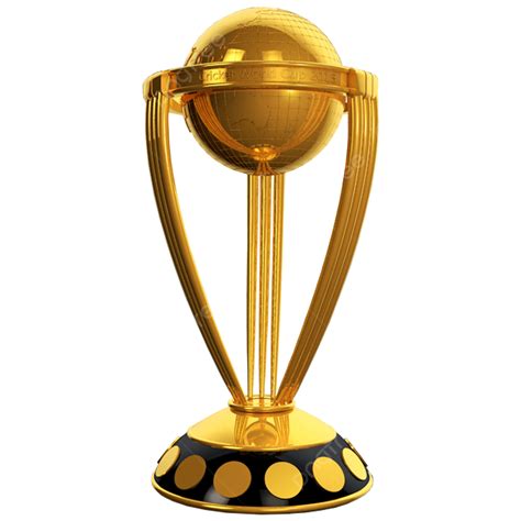 Icc Cricket World Cup Trophy Realistic 3d Design Vector, World Cup ...