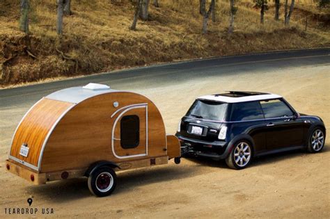 Mini Cooper camper trailer RVs for small car owners | Mini cooper, Mini ...