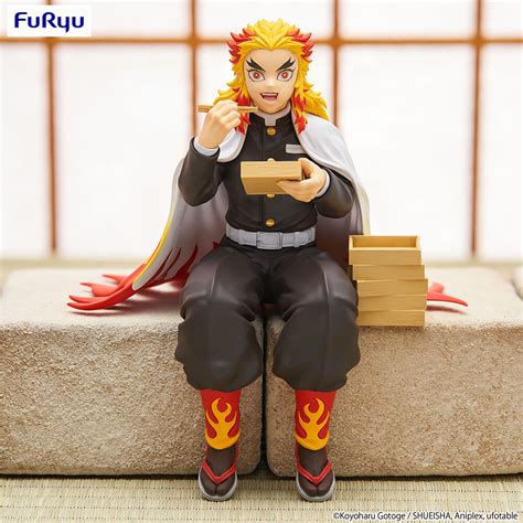 Demon Slayer: Kimetsu no Yaiba Kyojuro Rengoku Noodle Stopper Figure ...