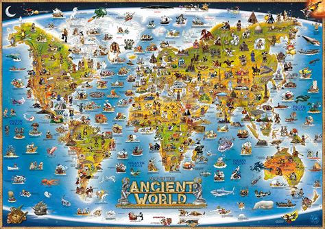 MAP OF THE ANCIENT WORLD - Dino's Maps