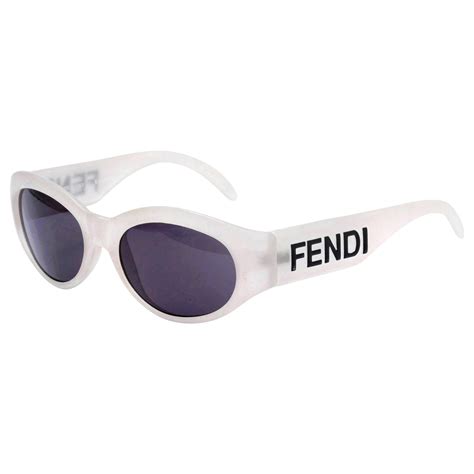 Vintage Fendi Logo Sunglasses For Sale at 1stDibs