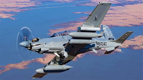 The Air Force Finally Has Its First New AT-6E Wolverine Light Attack ...