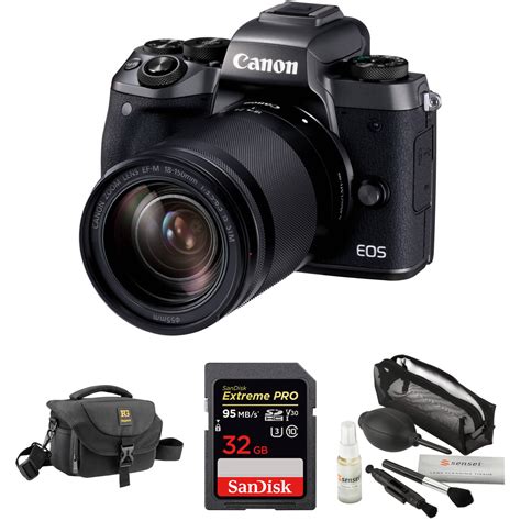 Canon EOS M5 Mirrorless Digital Camera with 18-150mm Lens and