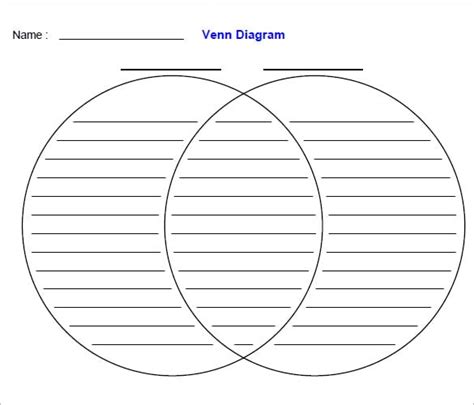 10+ Venn Diagram Worksheet Templates - PDF, DOC | Free & Premium Templates