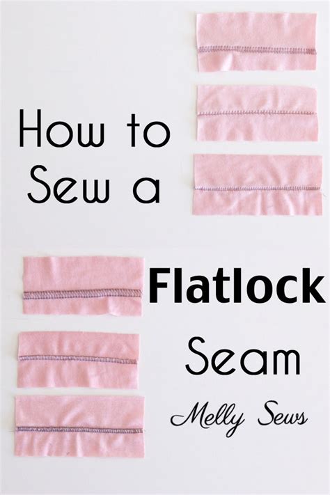 How to Flatlock on Your Serger or Overlocker - Sew a Flatlock Seam ...