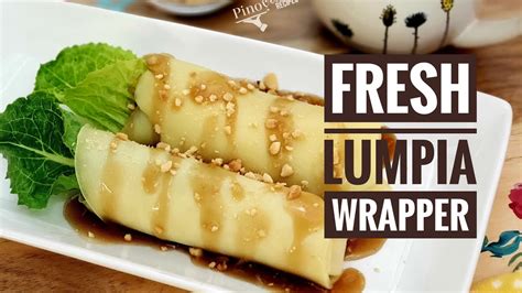 How to make Fresh Lumpia Wrapper - YouTube