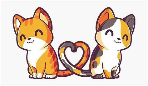 Kawaii Cute Cat Drawing Easy, HD Png Download , Transparent Png Image ...