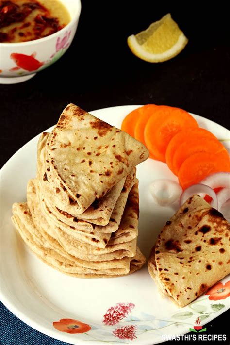 Chapati Recipe (Indian Flatbread) - Swasthi's Recipes