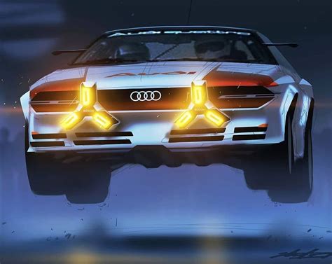 car design Italy 在 Instagram 上发布：“AUDI QUATTRO SKETCH by @marcell ...