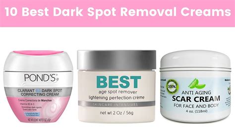 10 Best Dark Spot Removal Creams for Face 2019 | Dark Spot Corrector ...