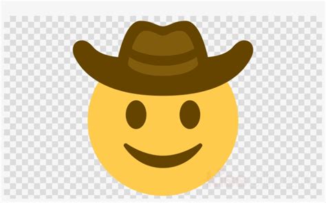 Discord Cowboy Emoji Clipart Emoji Cowboy Hat Discord - Emoji Do ...