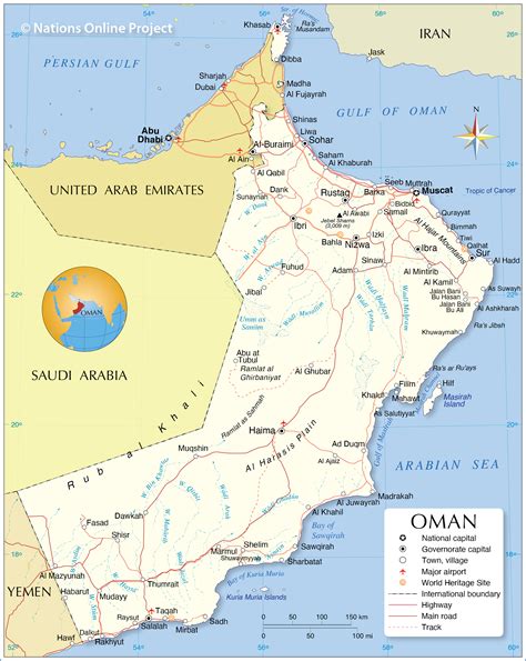 Where Is Muscat Oman On The Map Of The World - Tomi Agnesse