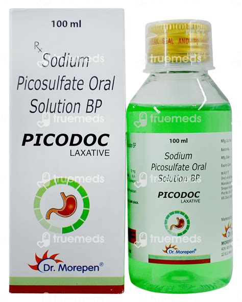 Picodoc Laxative Syrup 100 Ml - Uses, Side Effects, Dosage, Price ...