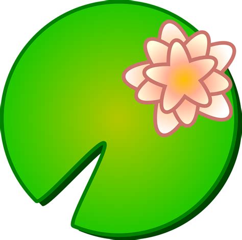 Clipart Of A Lily Pad