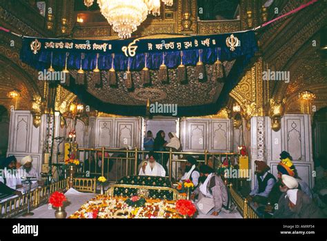 Amritsar punjab India Inside Sri Harmandir Sahib golden Temple Ground ...