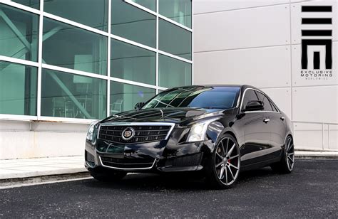 Platinum Black Cadillac ATS by Exclusive Motoring — CARiD.com Gallery