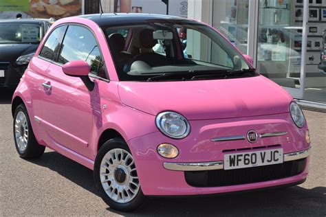 Pink Convertible Fiat 500 - THE SHOOT