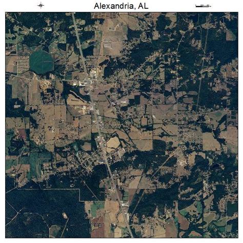 Aerial Photography Map of Alexandria, AL Alabama