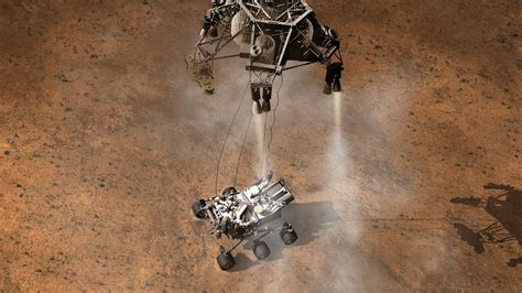 A Moment After Curiosity's Touchdown, Artist's Concept – NASA Mars ...