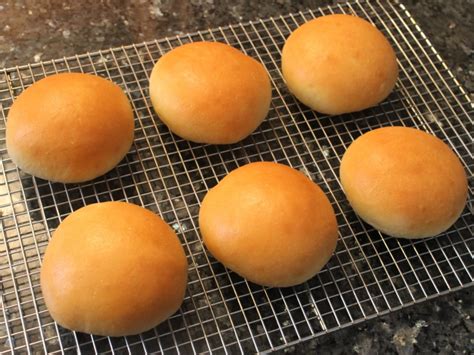 Simple soft hamburger buns | Printable Recipe | Bounded by Buns