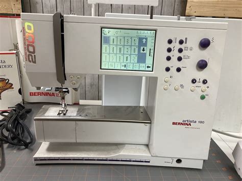 Bernina Artista 180 Sewing/Embroidery Machine *Tested/Serviced ...