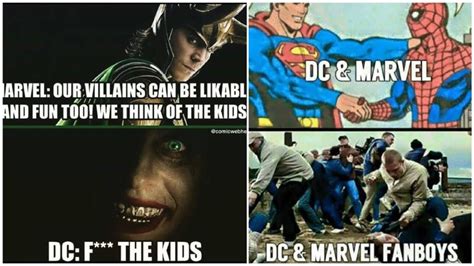 Marvel And Dc Memes