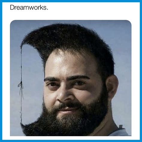 Dreamworks ð #beardmeme #meme #memeoftheday Bald With Beard, Bald Men ...