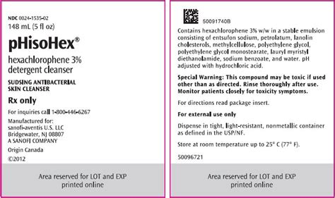 Phisohex: Package Insert / Prescribing Information